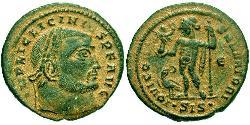 1 Follis Imperio romano (27BC-395) Bronce Licinio I (265-324)