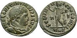 1 Follis Imperio romano (27BC-395) Bronce Constantino I (272 - 337)
