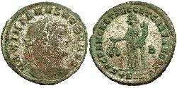 1 Follis Imperio romano (27BC-395) Bronce Galerio Maximiano (260-311)