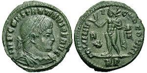 1 Follis Imperio romano (27BC-395) Bronce Constantino I (272 - 337)