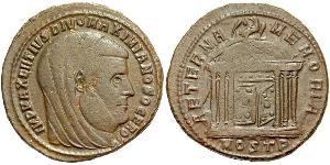 1 Follis Imperio romano (27BC-395) Bronce Galerio Maximiano (260-311)