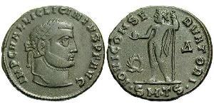 1 Follis Imperio romano (27BC-395) Bronce Licinio I (265-324)