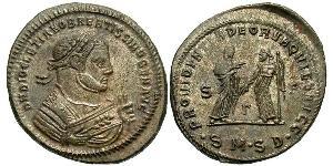 1 Follis Imperio romano (27BC-395) Bronce Diocleciano (244-311)