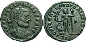 1 Follis Imperio romano (27BC-395) Bronce Licinio I (265-324)