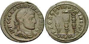 1 Follis Imperio romano (27BC-395) Bronce Constantino I (272 - 337)