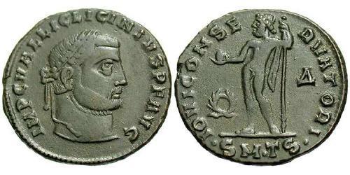 1 Follis Imperio romano (27BC-395) Bronce Licinio I (265-324)