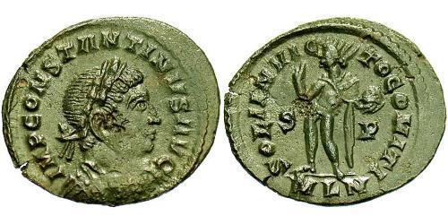 1 Follis Imperio romano (27BC-395) Bronce Constantino I (272 - 337)