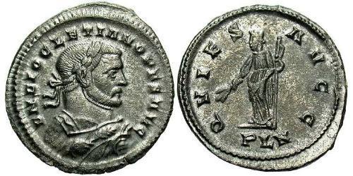 1 Follis Imperio romano (27BC-395) Bronce Diocleciano (244-311)