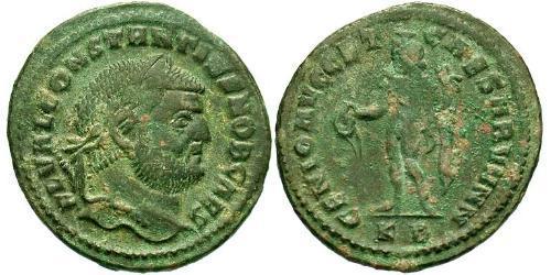 1 Follis Imperio romano (27BC-395) Bronce Constantino I (272 - 337)