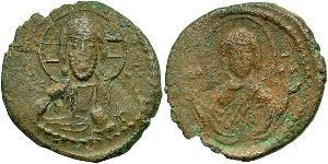 1 Follis Byzantine Empire (330-1453) Bronze Romanos IV Diogenes (1030-1072)