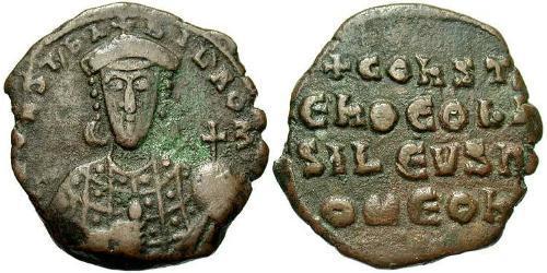 1 Follis Byzantine Empire (330-1453) Bronze Constantine VII (905 -959)