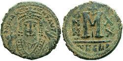 1 Follis Byzantinisches Reich (330-1453) Bronze Maurikios (539-602)