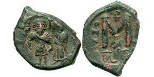 1 Follis Byzantinisches Reich (330-1453) Bronze Herakleios (575-641)