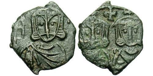 1 Follis Byzantinisches Reich (330-1453) Bronze Konstantin V (718-775) 