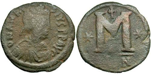 1 Follis Byzantinisches Reich (330-1453) Bronze Anastasios I (430-518)