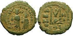 1 Follis Empire byzantin (330-1453) Bronze Héraclius (575-641)