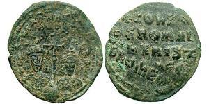 1 Follis Empire byzantin (330-1453) Bronze Constantin VII (905 -959)