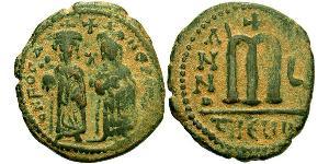 1 Follis Empire byzantin (330-1453) Bronze Phocas(?-610)