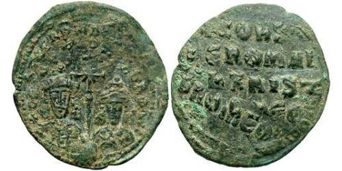 1 Follis Empire byzantin (330-1453) Bronze Constantin VII (905 -959)