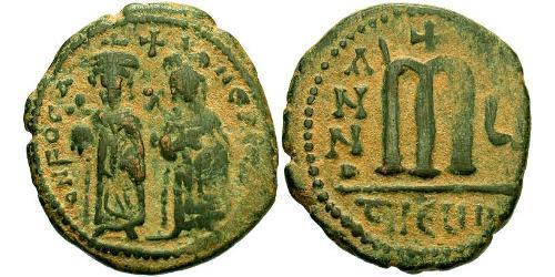 1 Follis Empire byzantin (330-1453) Bronze Phocas(?-610)