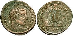 1 Follis Empire romain (27BC-395) Bronze Maximien Galère (260-311)