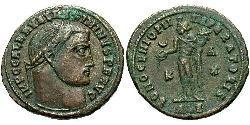 1 Follis Empire romain (27BC-395) Bronze Maximin II (270 - 313)
