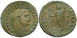 1 Follis Empire romain (27BC-395) Bronze Dioclétien (244-311)