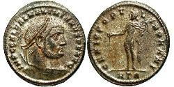 1 Follis Empire romain (27BC-395) Bronze Maximien Galère (260-311)