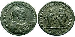 1 Follis Empire romain (27BC-395) Bronze Dioclétien (244-311)