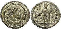 1 Follis Empire romain (27BC-395) Bronze Constantin I (272 - 337)