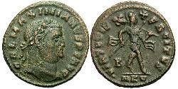 1 Follis Empire romain (27BC-395) Bronze Maximien Galère (260-311)