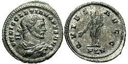 1 Follis Empire romain (27BC-395) Bronze Dioclétien (244-311)