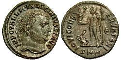 1 Follis Empire romain (27BC-395) Bronze Licinius I (265-324)