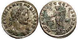 1 Follis Empire romain (27BC-395) Bronze Maximien Galère (260-311)