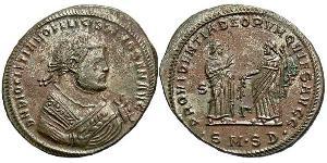 1 Follis Empire romain (27BC-395) Bronze Dioclétien (244-311)