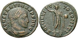 1 Follis Empire romain (27BC-395) Bronze Constantin I (272 - 337)
