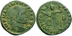 1 Follis Empire romain (27BC-395) Bronze Maximin II (270 - 313)