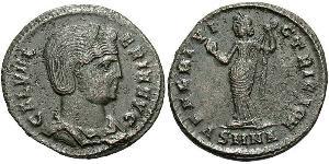 1 Follis Empire romain (27BC-395) Bronze Galeria Valeria (?-315)