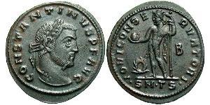 1 Follis Empire romain (27BC-395) Bronze Constantin I (272 - 337)