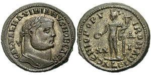 1 Follis Empire romain (27BC-395) Bronze Maximien Galère (260-311)