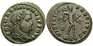 1 Follis Empire romain (27BC-395) Bronze Maximien Galère (260-311)