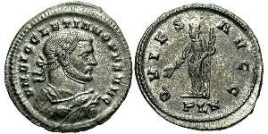1 Follis Empire romain (27BC-395) Bronze Dioclétien (244-311)