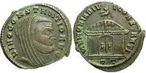 1 Follis Empire romain (27BC-395) Bronze Constantin I (272 - 337)