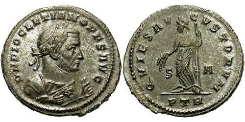 1 Follis Empire romain (27BC-395) Bronze Dioclétien (244-311)