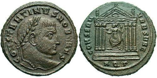 1 Follis Empire romain (27BC-395) Bronze Constantin I (272 - 337)