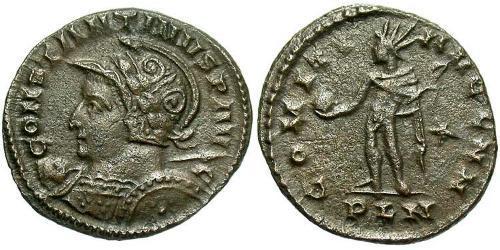1 Follis Empire romain (27BC-395) Bronze Constantin I (272 - 337)