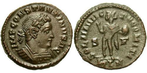 1 Follis Empire romain (27BC-395) Bronze Constantin I (272 - 337)