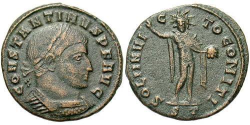 1 Follis Empire romain (27BC-395) Bronze Constantin I (272 - 337)
