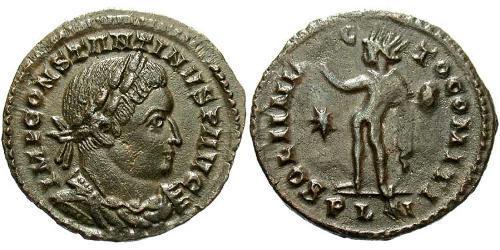 1 Follis Empire romain (27BC-395) Bronze Constantin I (272 - 337)