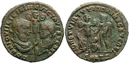 1 Follis Empire romain (27BC-395) Bronze Licinius II (315-326)